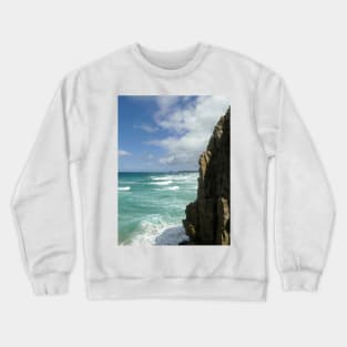 Perran Bay, Cornwall Crewneck Sweatshirt